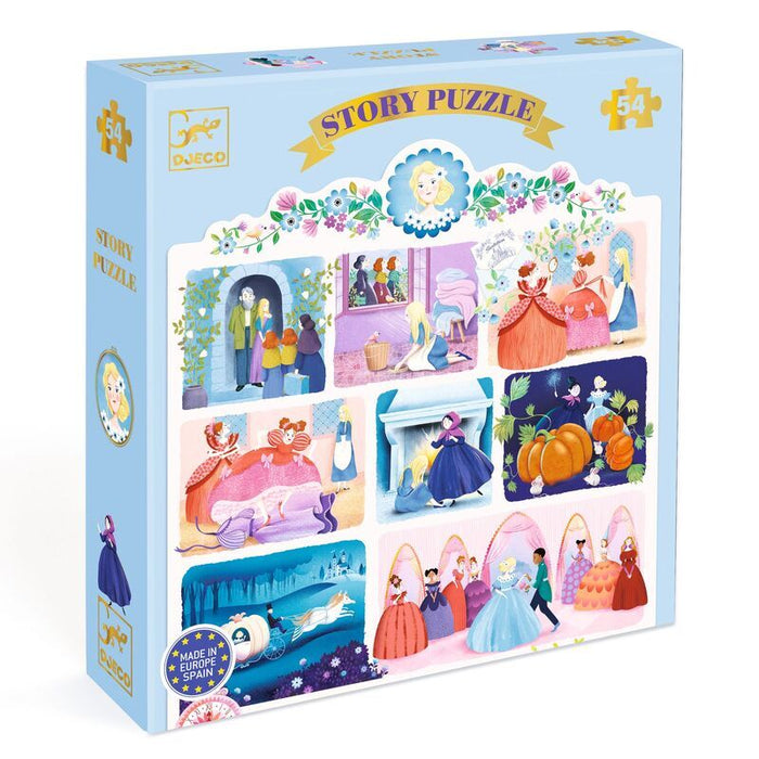 Djeco - Cinderella 54pc Story Puzzle