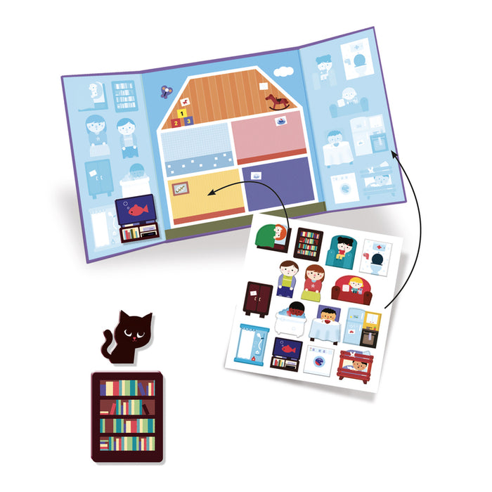 Djeco - House Stickers Set