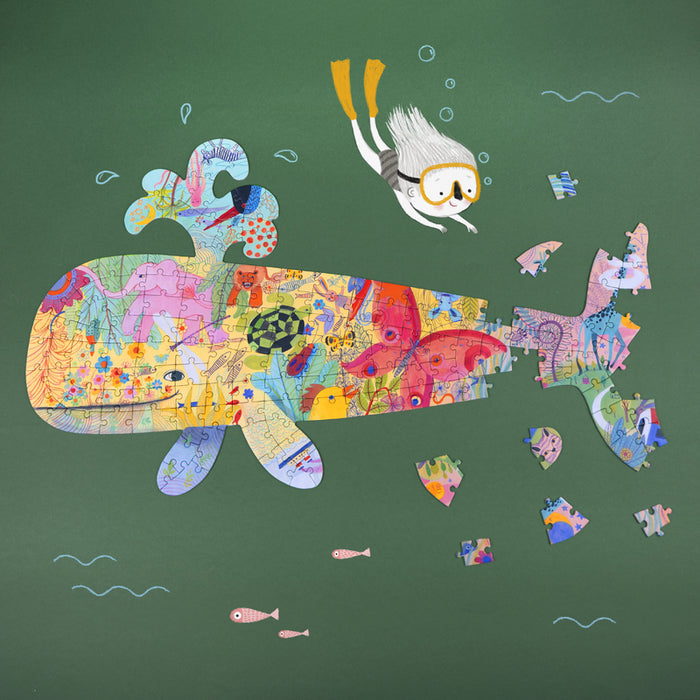 Djeco - Puzzle Art 150 pcs - Whale