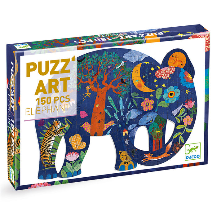 Djeco - Puzzle Art 150pcs - Elephant