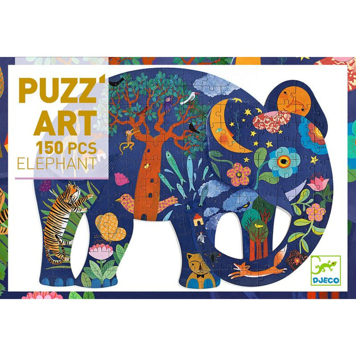 Djeco - Puzzle Art 150pcs - Elephant