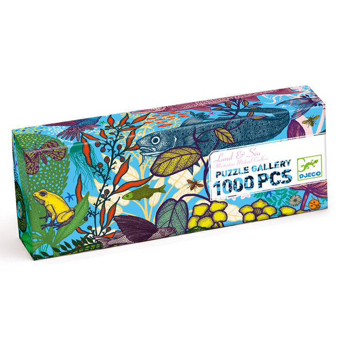 Djeco - Puzzle Gallery 1000pc - Land and Sea