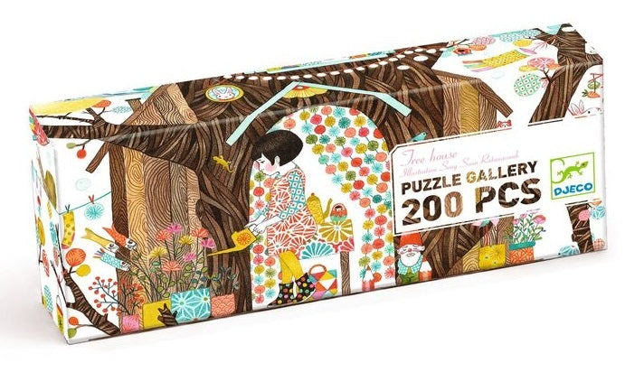 Djeco - Puzzle Gallery 200pcs - Tree House