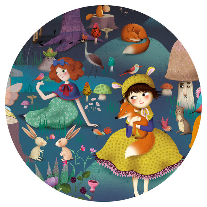 Djeco - Puzzle Observation 100pcs - Enchanted Forest