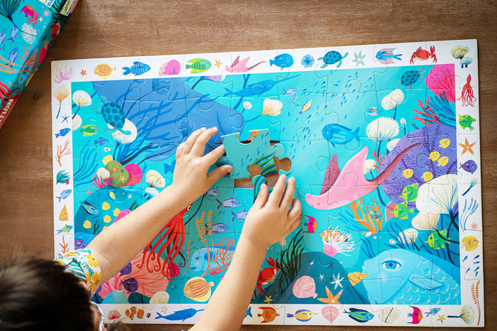 Djeco - Puzzle Observation 54pcs - Aquatic