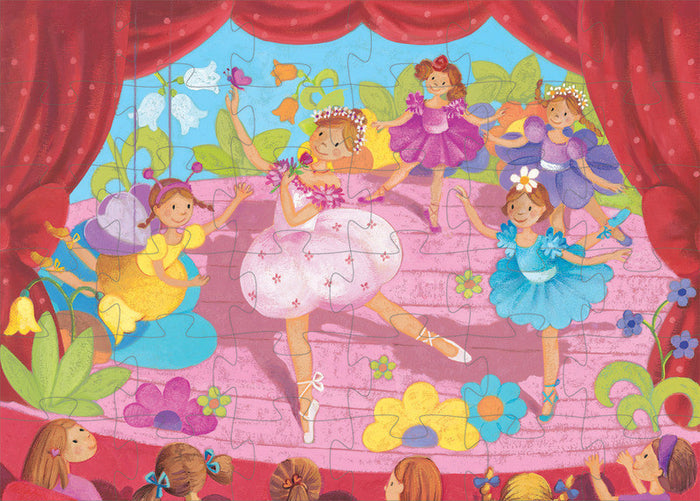 Djeco - Puzzle Silhouette 36pcs - Ballerina