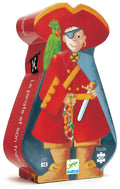 Djeco - Puzzle Silhouette 36pcs - Pirate And Treasure