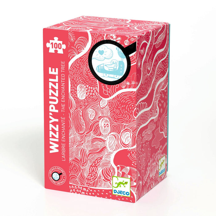 Djeco - Puzzle Wizzy 100pcs - The Enchanted Tree Wizzy