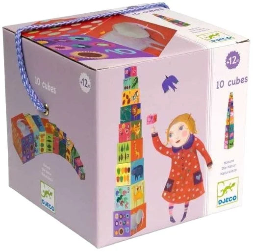 Djeco - Stacking Blocks Nature And Animal