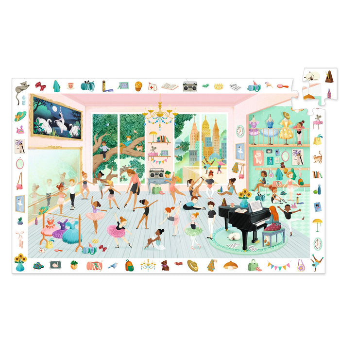 Djeco - The Dance School 100pc Observation Puzzle