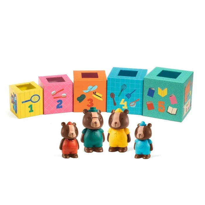 Djeco - Topani House Blocks Set