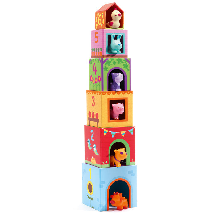 Djeco 22 - Topanifarm Blocks