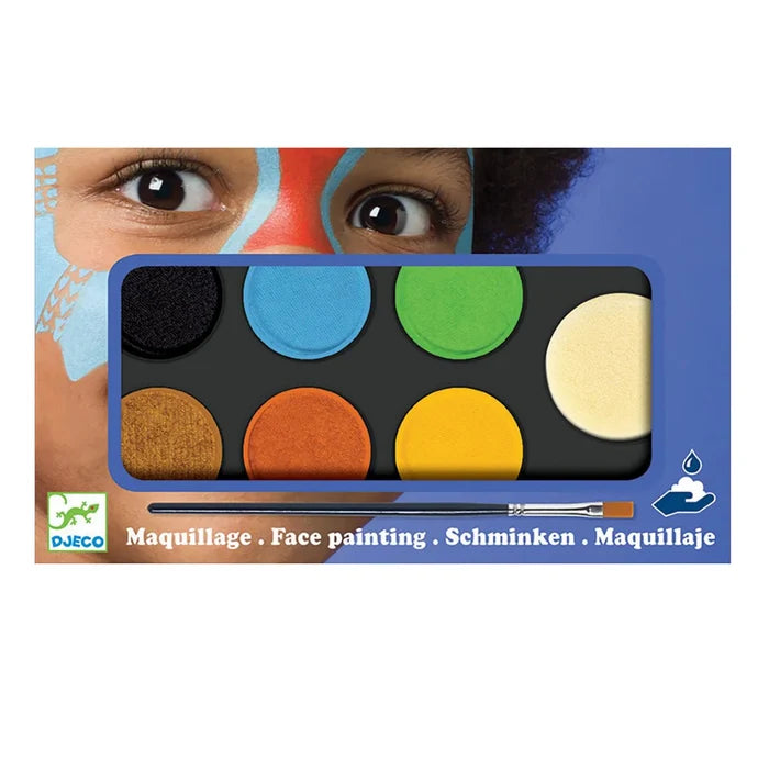 Djeco 20 - Face Paint Metallic