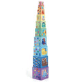 Djeco 22 - Stacking Blocks Rainbow