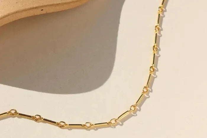 Dot Dash Bracelet in Gold Filled
