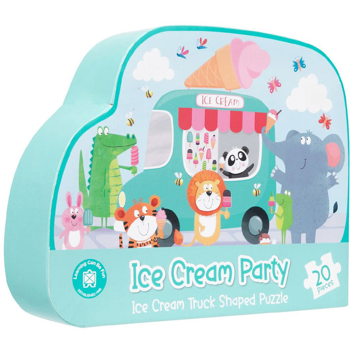 Edvantage - Ice Cream Party Truck Puzzle 20pc
