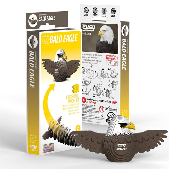 EUGY - Bald Eagle 3D Puzzle