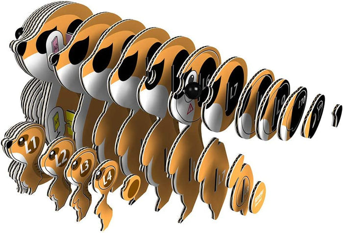 EUGY - Meerkat 3D Puzzle