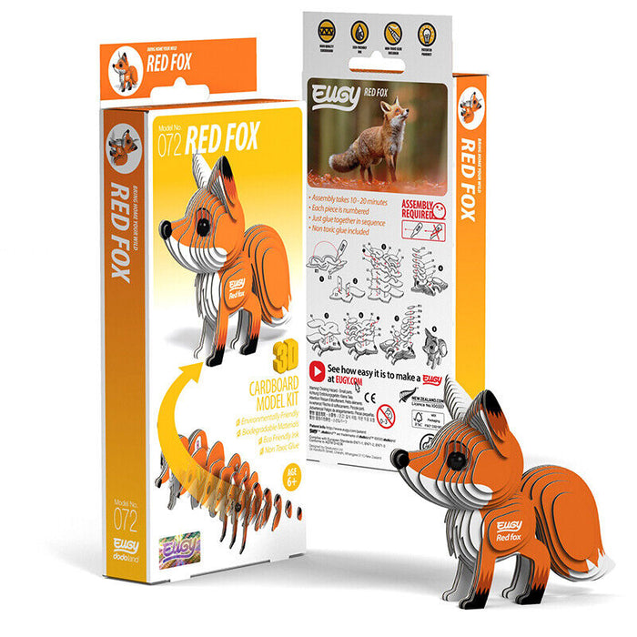 EUGY - Red Fox 3D Puzzle