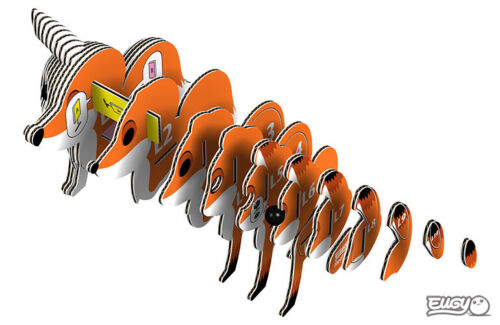 EUGY - Red Fox 3D Puzzle
