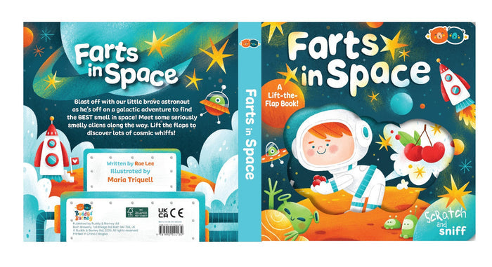 Fart Book Farts in Space Book