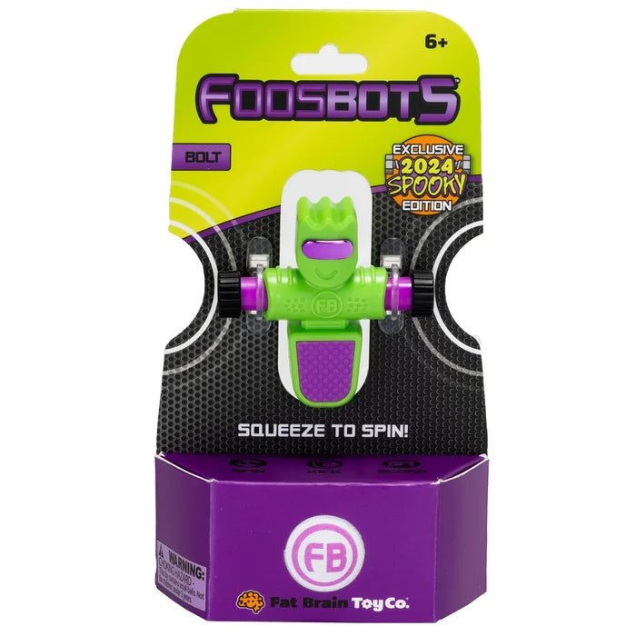 Fat Brain - Foosbots Single Bolt Green/Purple