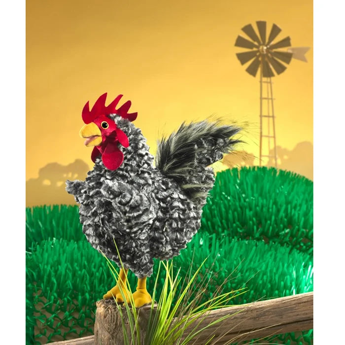 Folkmanis - Barred Rock Rooster Puppet