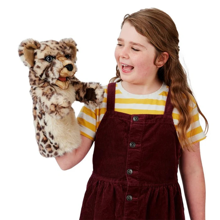 Folkmanis - Leopard Cub Stage Puppet