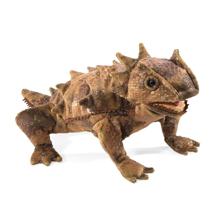 Folkmanis - Lizard (Horned) Puppet