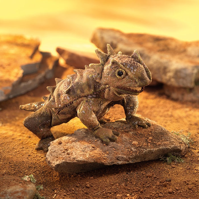 Folkmanis - Lizard (Horned) Puppet