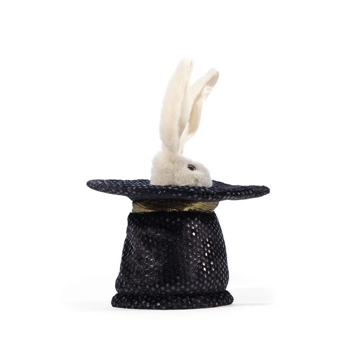 Folkmanis - Mini Magic Rabbit in a Hat Finger Puppet