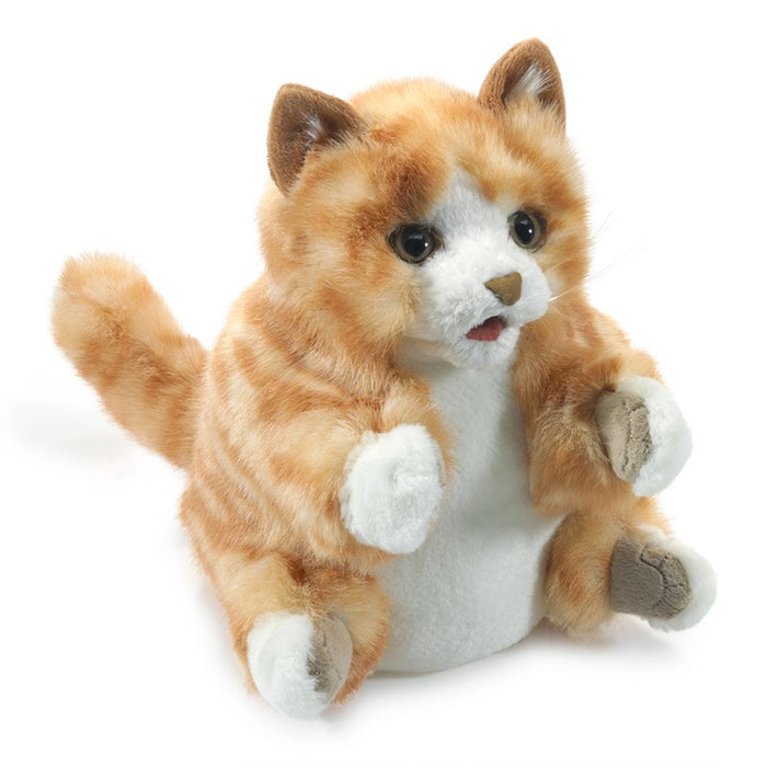 Folkmanis - Orange Tabby Kitten Puppet