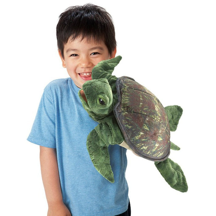 Folkmanis - Sea Turtle Hand Puppet