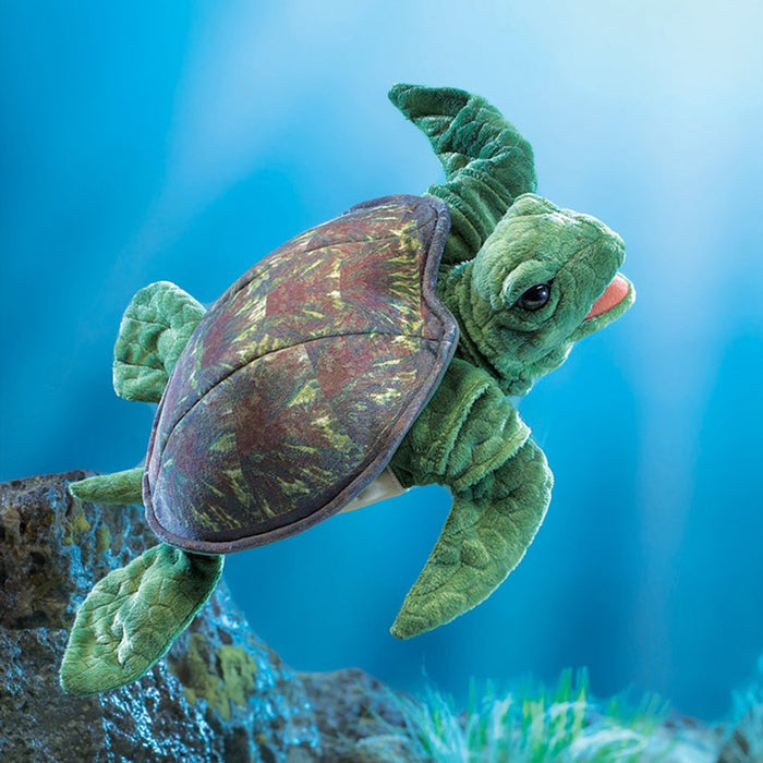 Folkmanis - Sea Turtle Hand Puppet