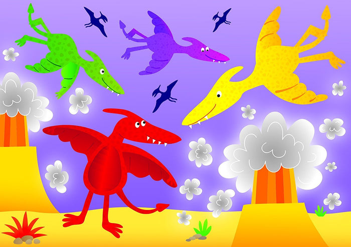 Galt - 4 Puzzles In a Box - Dinosaurs
