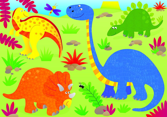 Galt - 4 Puzzles In a Box - Dinosaurs
