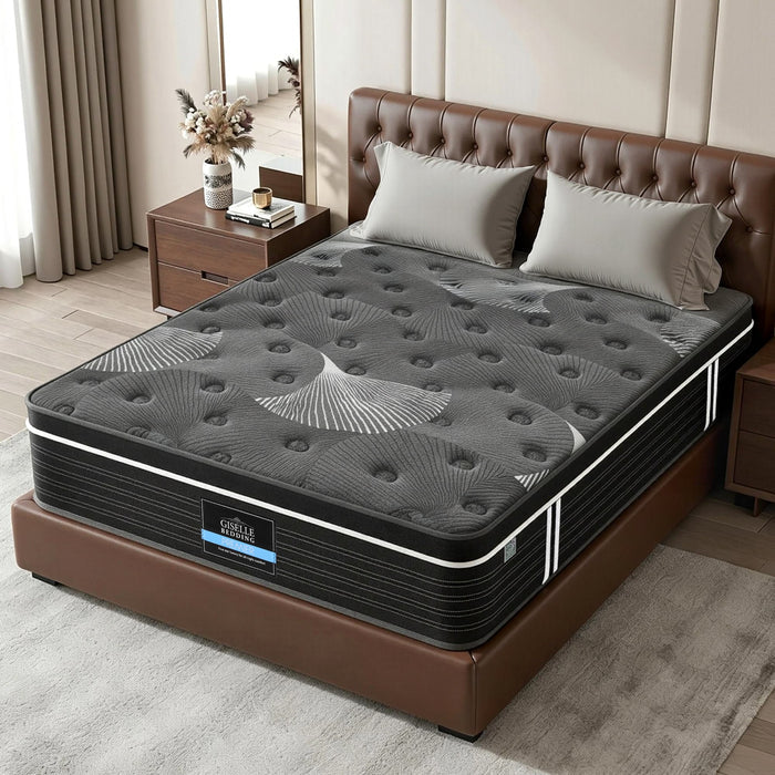 Giselle Bedding 35cm Graphene Memory Foam Medium Firm Euro Top Mattresses Queen