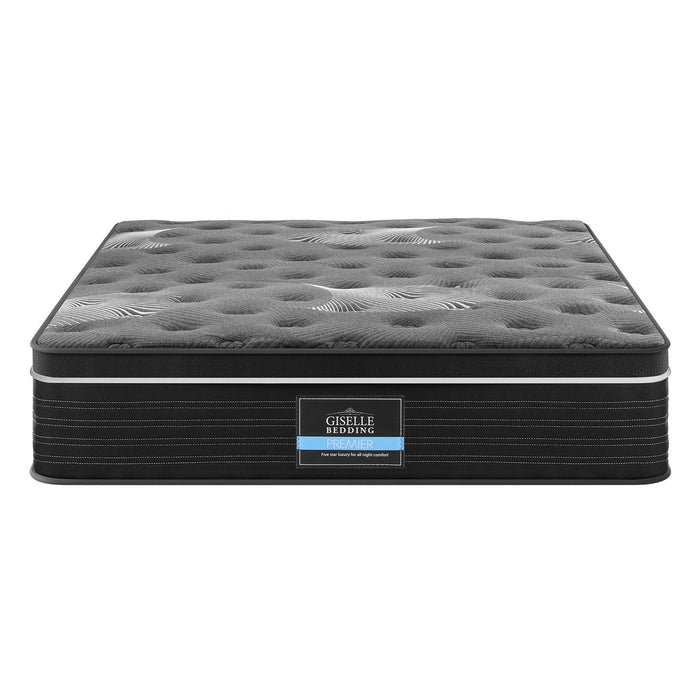 Giselle Bedding 35cm Graphene Memory Foam Medium Firm Euro Top Mattresses Queen