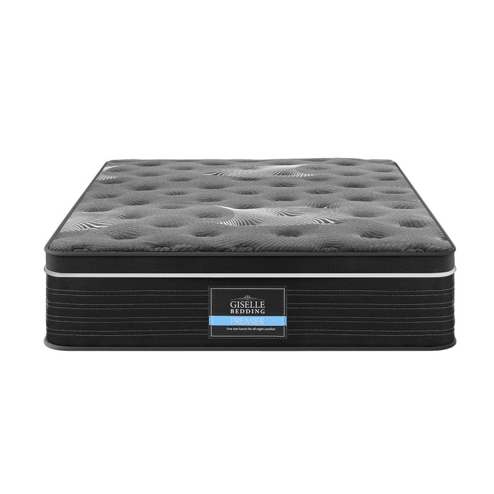 Giselle Bedding 35cm Graphene Memory Foam Medium Firm Euro Top Mattresses Single