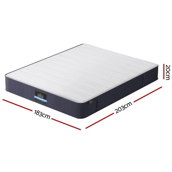 Giselle Mattress King Bed Pocket Spring Mattresses - 20cm