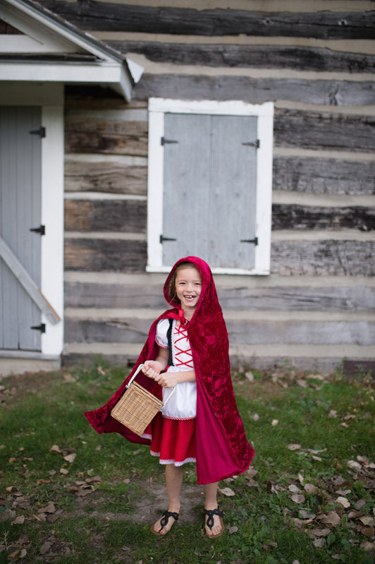 Great Pretenders - Little Red Riding Hood Cape - Size 3-4