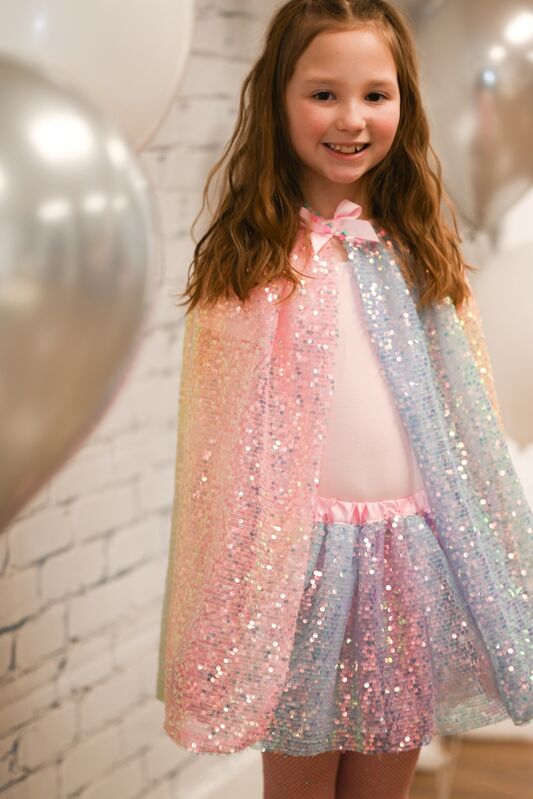 Great Pretenders - Ombre Sequins Cape Size 4-6