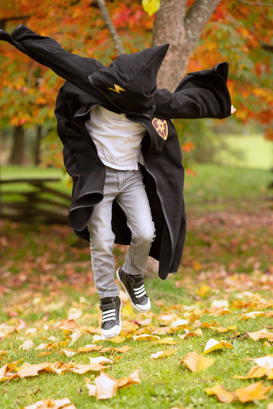 Great Pretenders - Wizard Cloak with Glasses - Size 5-6
