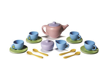 Green Toys - Tea Set Pink