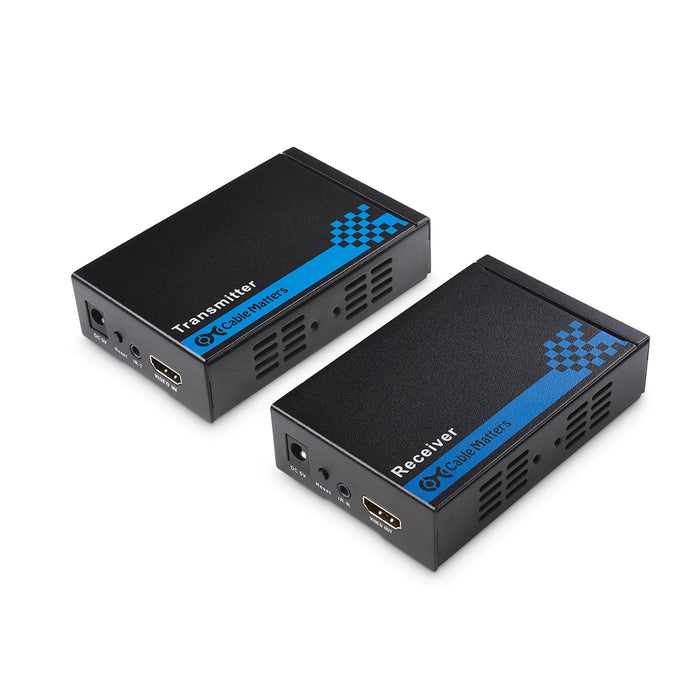 HDMI Extender over Single Cat6 Ethernet Cable up to 300 feet - Voice and Video Sales