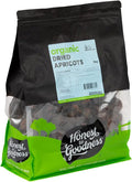 Honest to Goodness Organic Dried Apricots – 5 kg, Naturally Sun-Dried, GMO-Free, Vegan