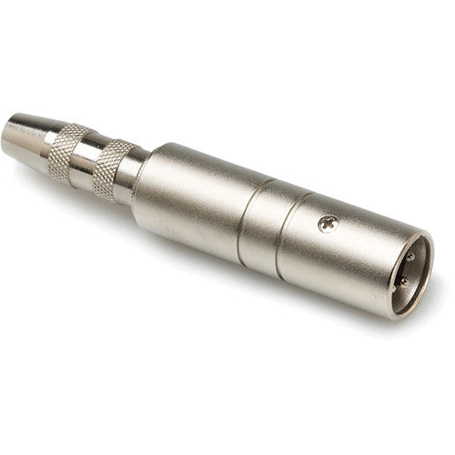 Hosa MIT-129 Hi-Z to Low-Z Microphone Transmformer with 1/4" Phone Female to XLR Male - Voice and Video Sales