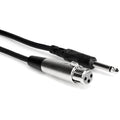 Hosa Mono 1/4" Male to 3-Pin XLR Female Audio Cable - 3' - Voice and Video Sales