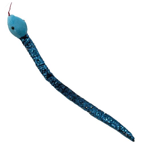 Huggable - Glitter Snake Blue