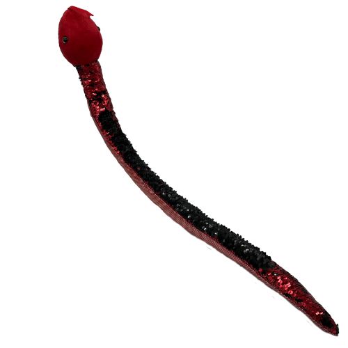 Huggable - Glitter Snake Red